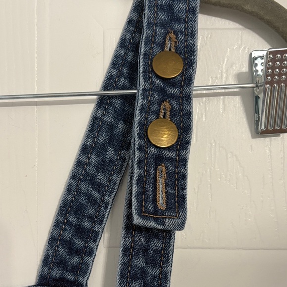 Amazon Women's Dark Blue Denim Overalls - Picture 3 of 5